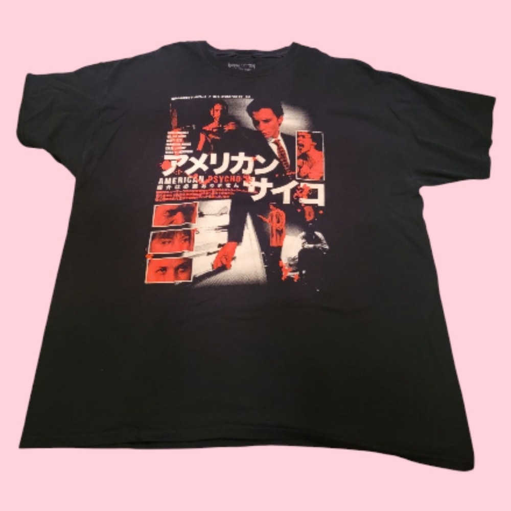 Rucking Fotten Japanese American Psycho Men's T-Shirt (2X)